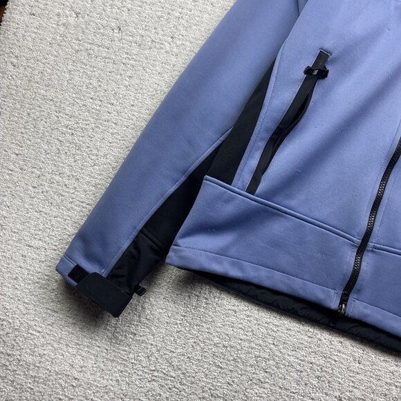 Y2K Columbia Titanium Interchange Soft Shell Tech Jacket Blue Wom Sz M Read - Picture 3 of 16